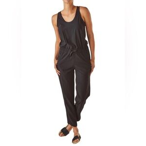 Patagonia Black Fleetwith Relaxed Jumpsuit